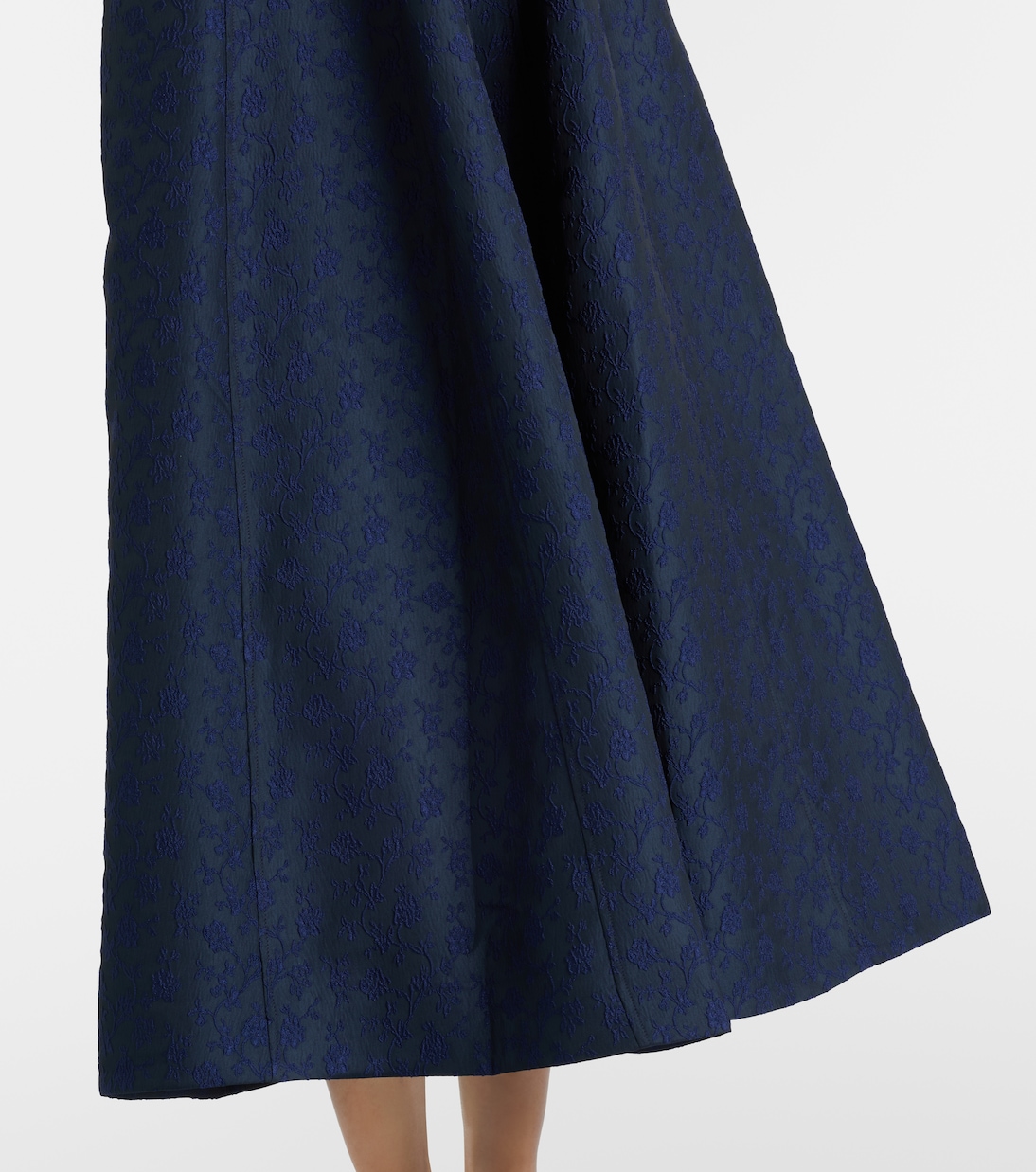 Verziertes Midikleid Charlotte aus Jacquard | Simkhai