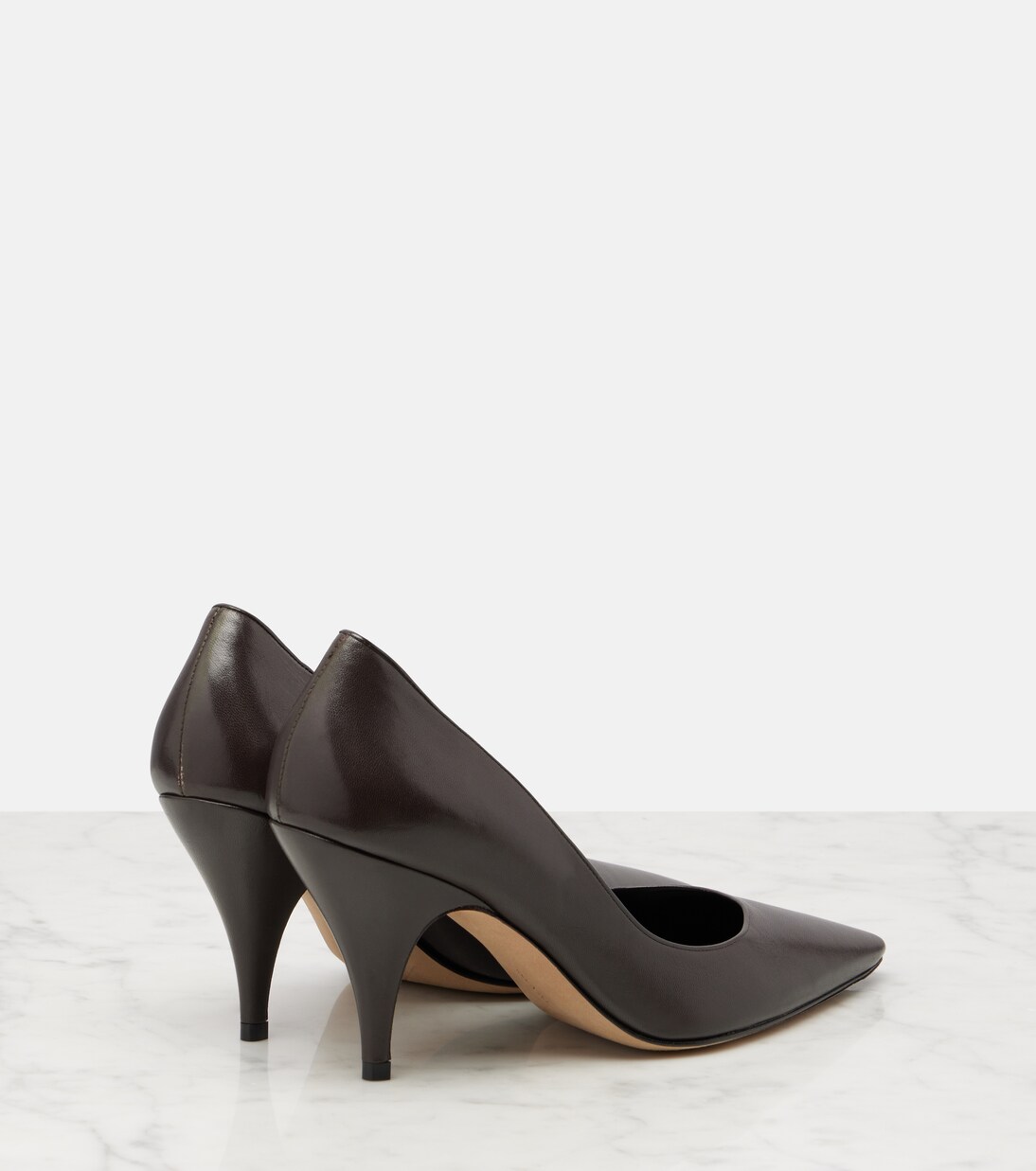 Liisa 80 leather pumps | The Row
