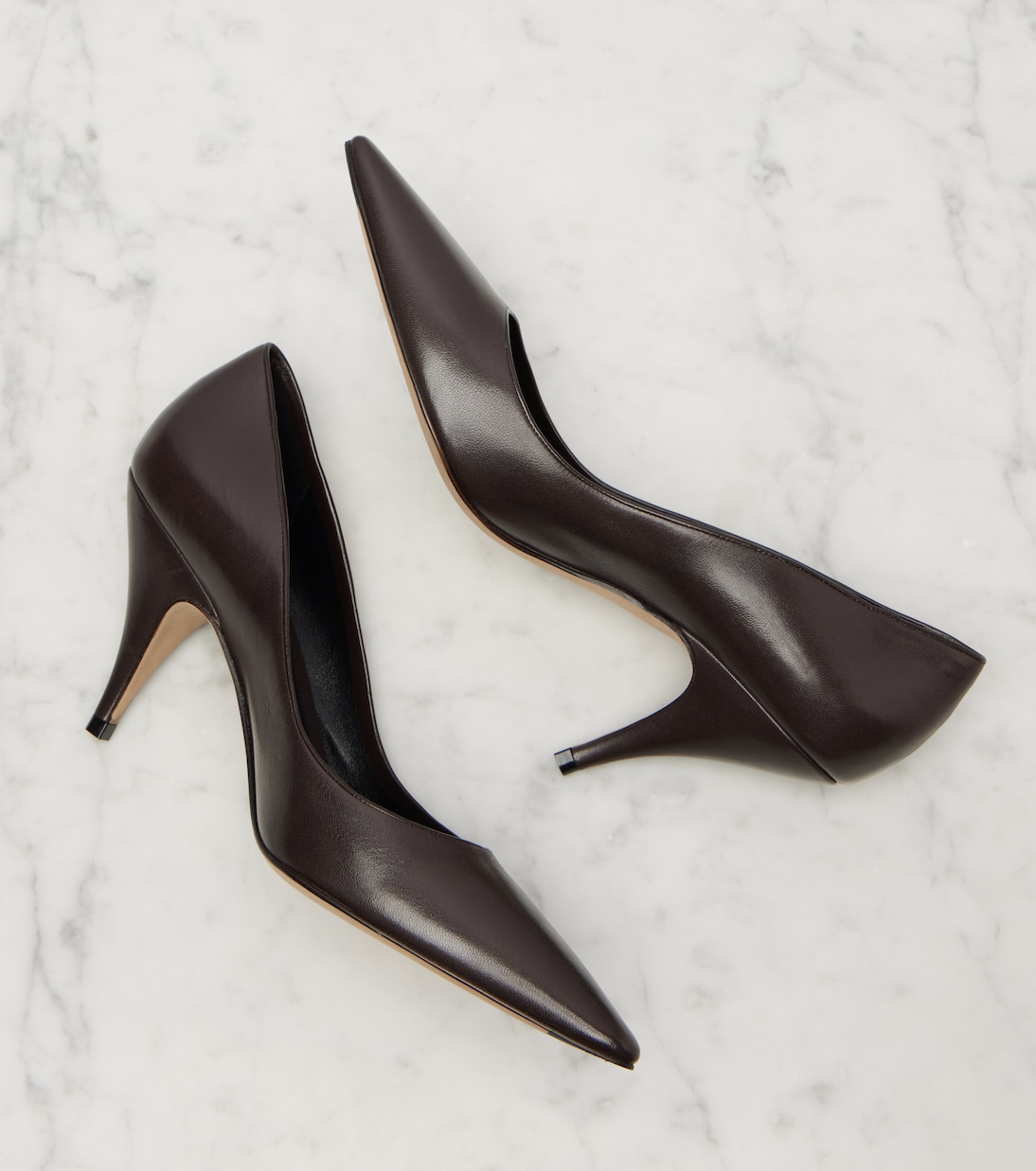 Liisa 80 leather pumps | The Row
