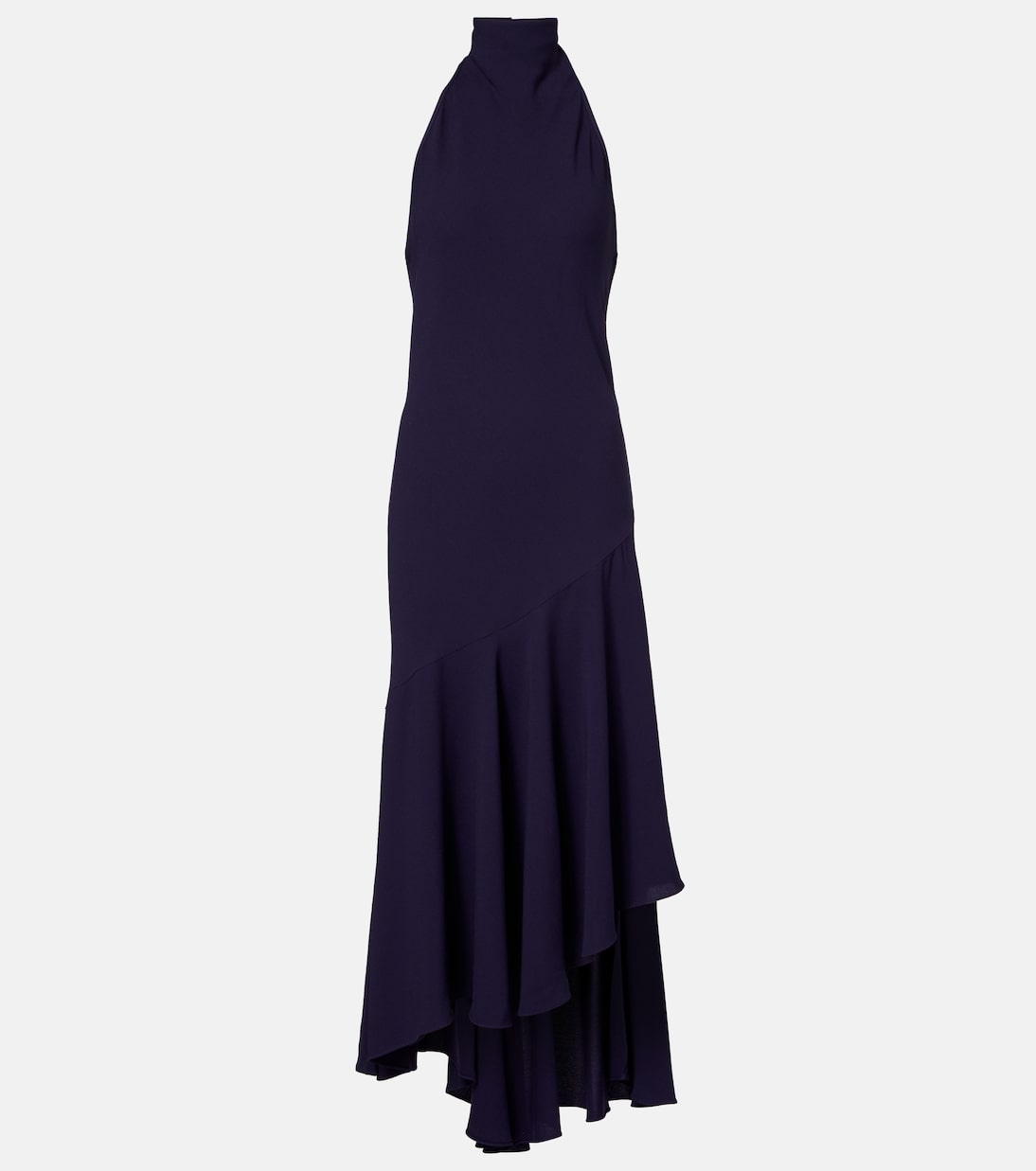 Asymmetric halterneck maxi dress | Alaïa