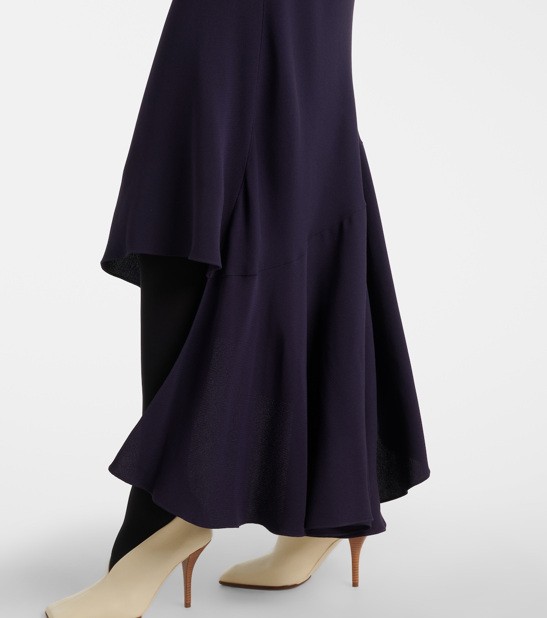 Asymmetric halterneck maxi dress | Alaïa