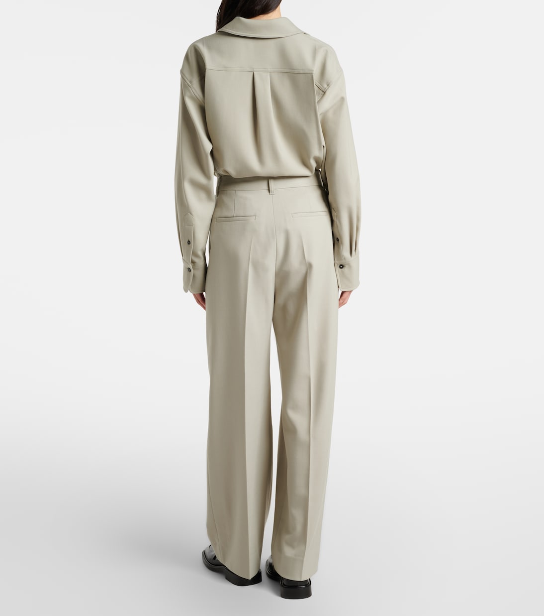 High-rise wide-leg pants | Victoria Beckham