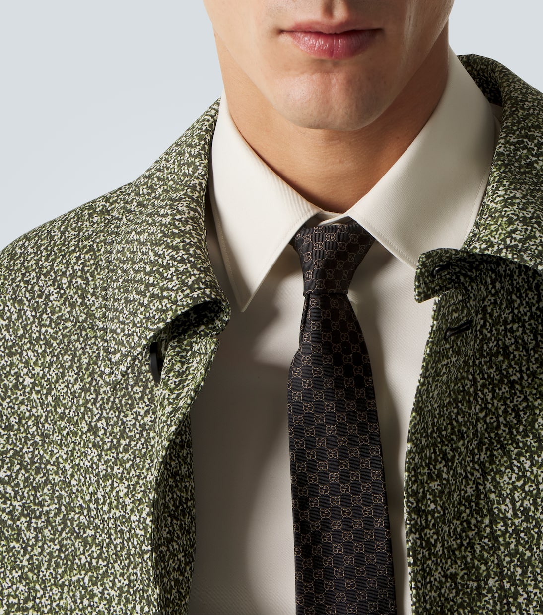 GG silk jacquard tie | Gucci