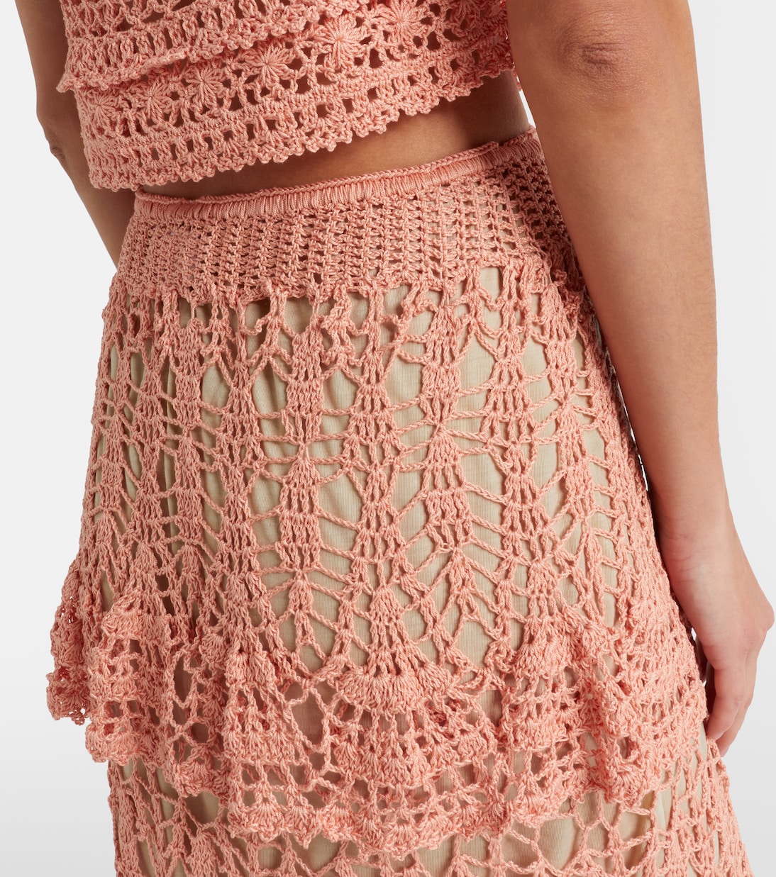 Midirock Elsie aus Häkelstrick | Anna Kosturova