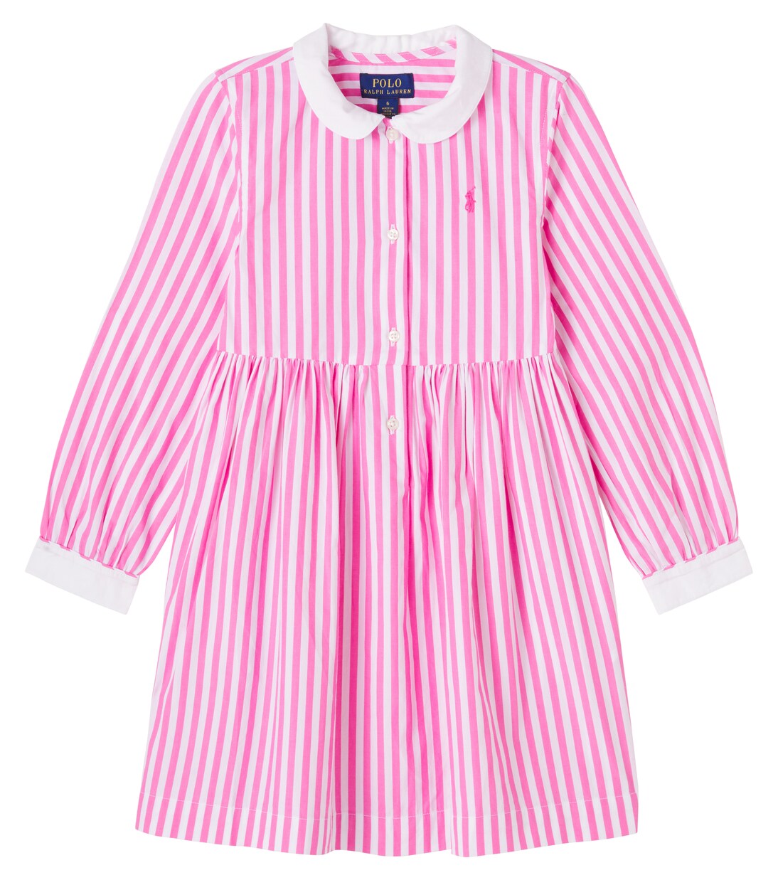 Striped cotton dress | Polo Ralph Lauren Kids