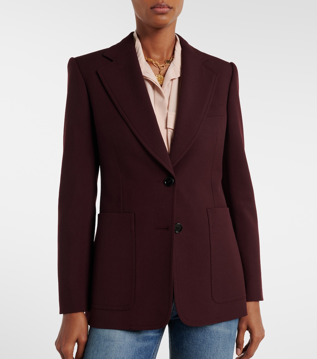 Blazer en gabardine de laine | Chloé