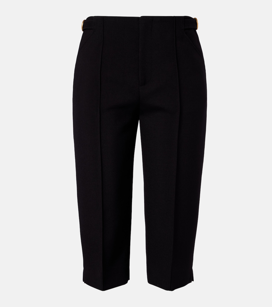 Virgin wool crêpe capri pants | Chloé