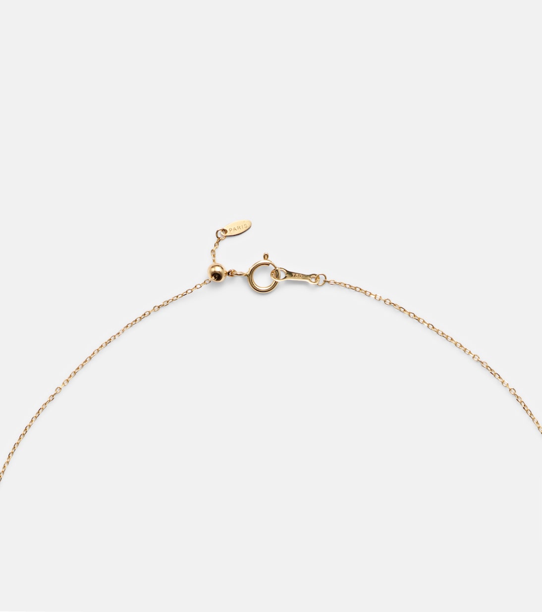 Collana Lucky Charm Eight in oro 18kt con diamanti | Persée