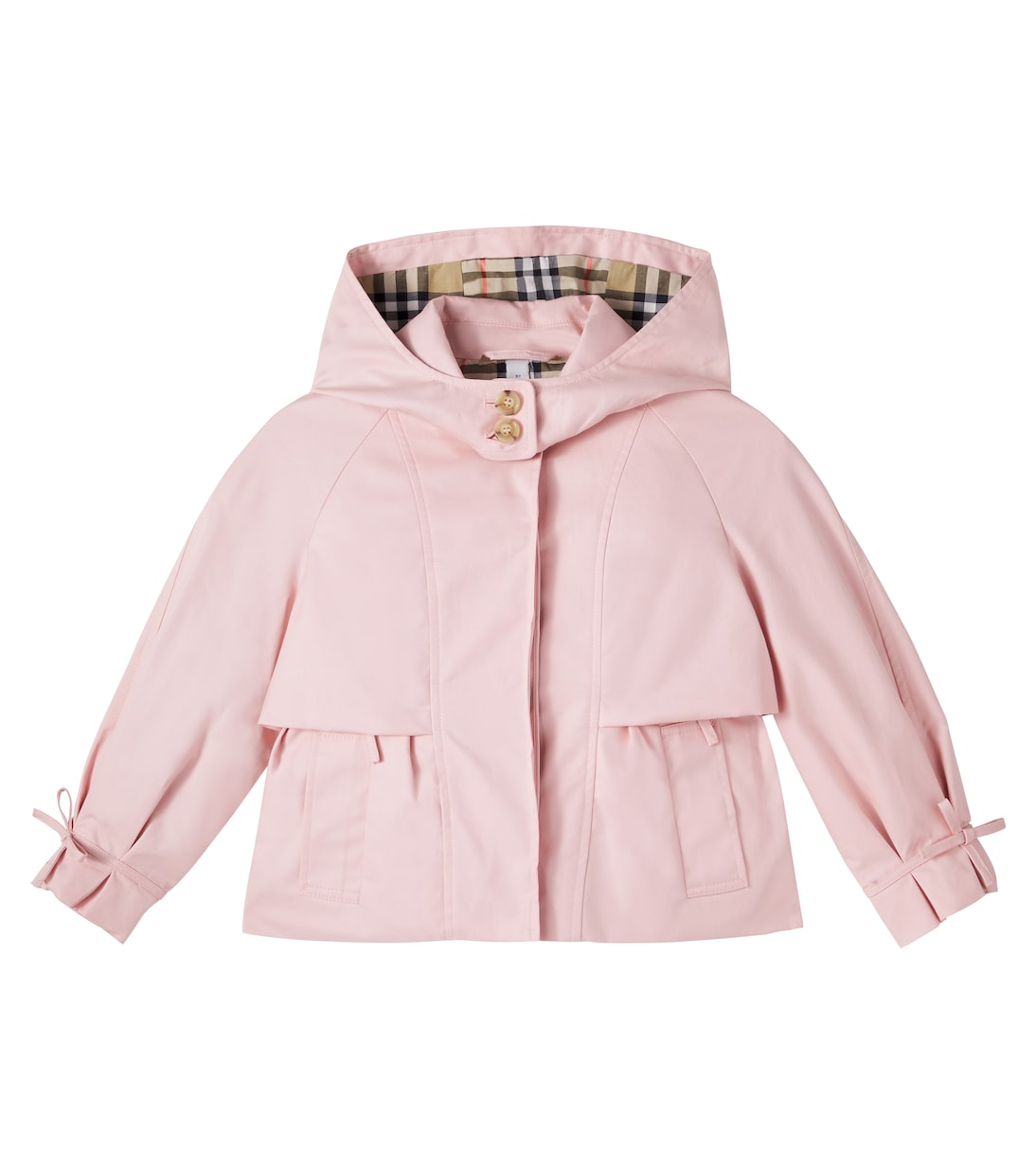 Veste Burberry Check en coton | Burberry Kids