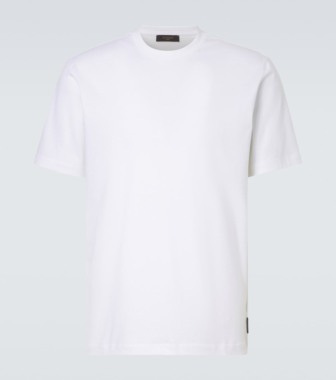Cotton and silk jersey T-shirt | Slowear
