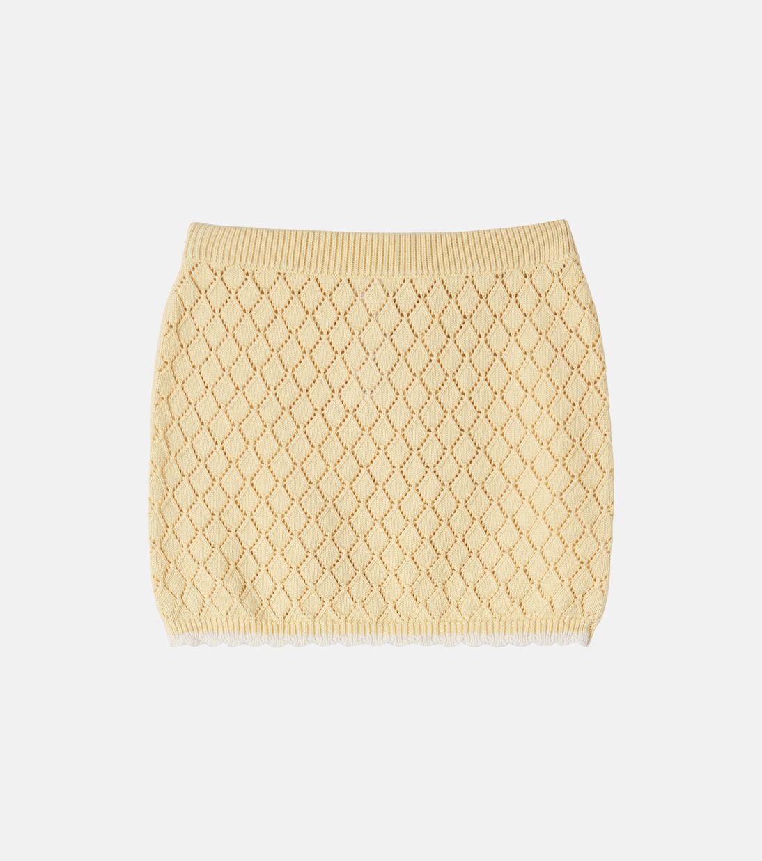 Falda calada de algodón | Dolce&Gabbana Kids