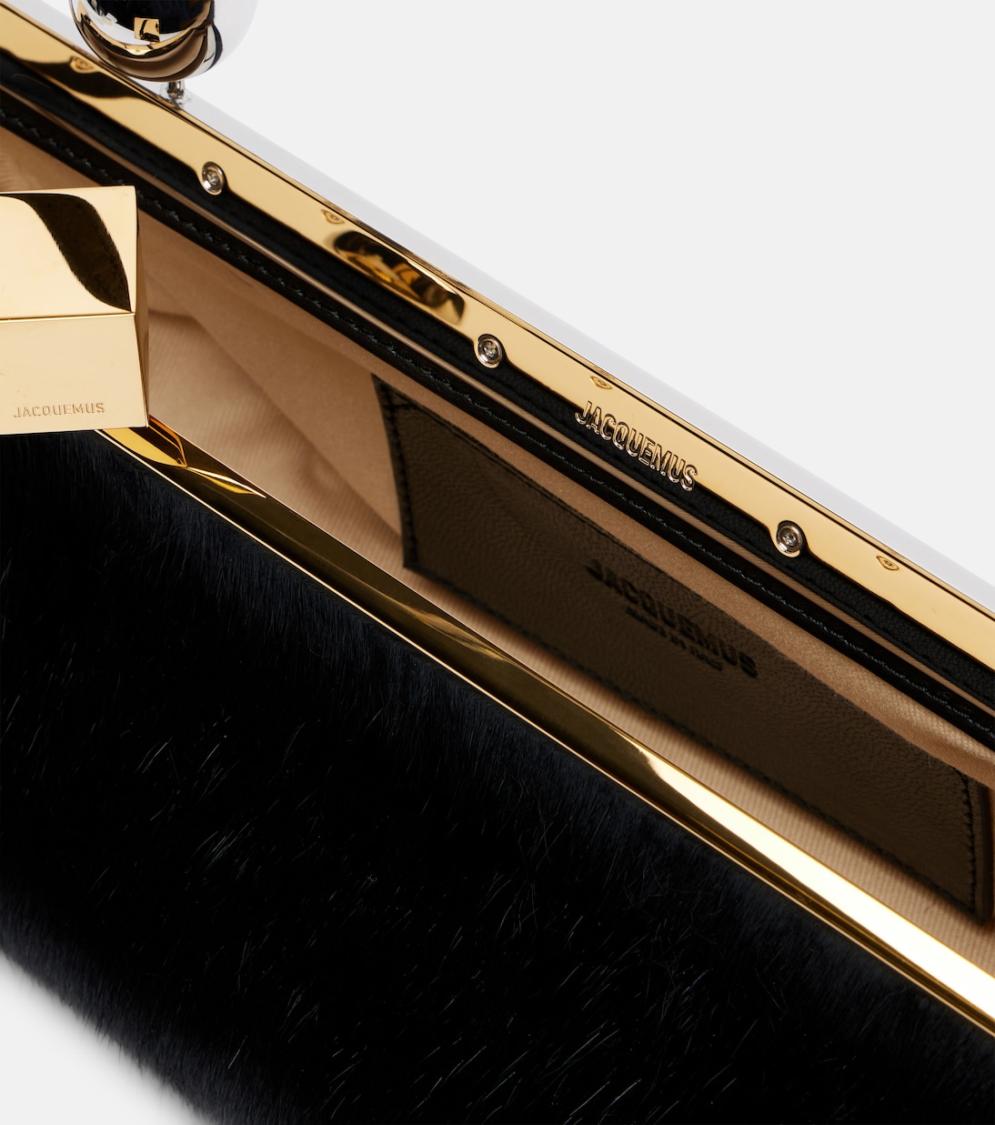 Salon calf hair shoulder bag | Jacquemus