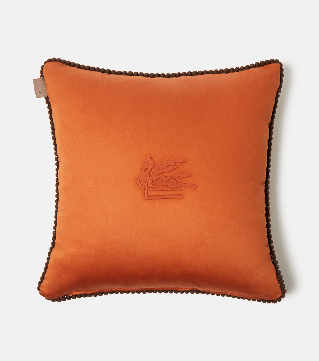 Embroidered cotton cushion | Etro