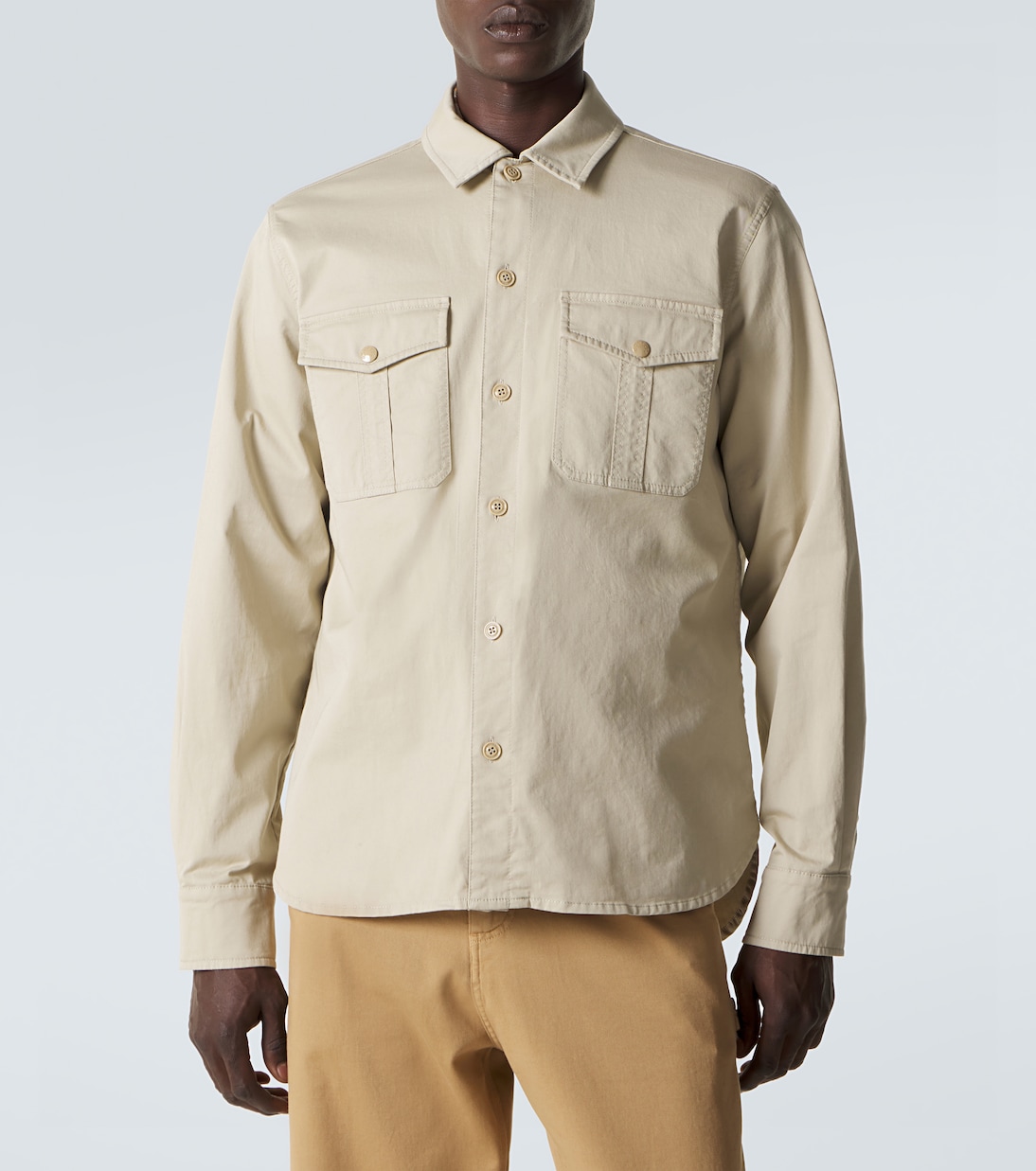 Hemd aus Baumwoll-Gabardine | Moncler