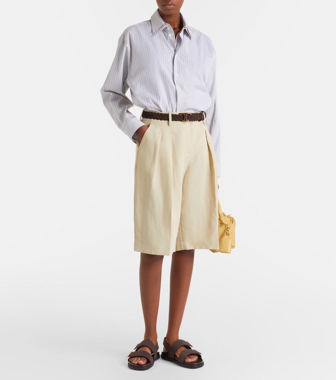 Slingback-Sandalen aus Veloursleder | Tod's