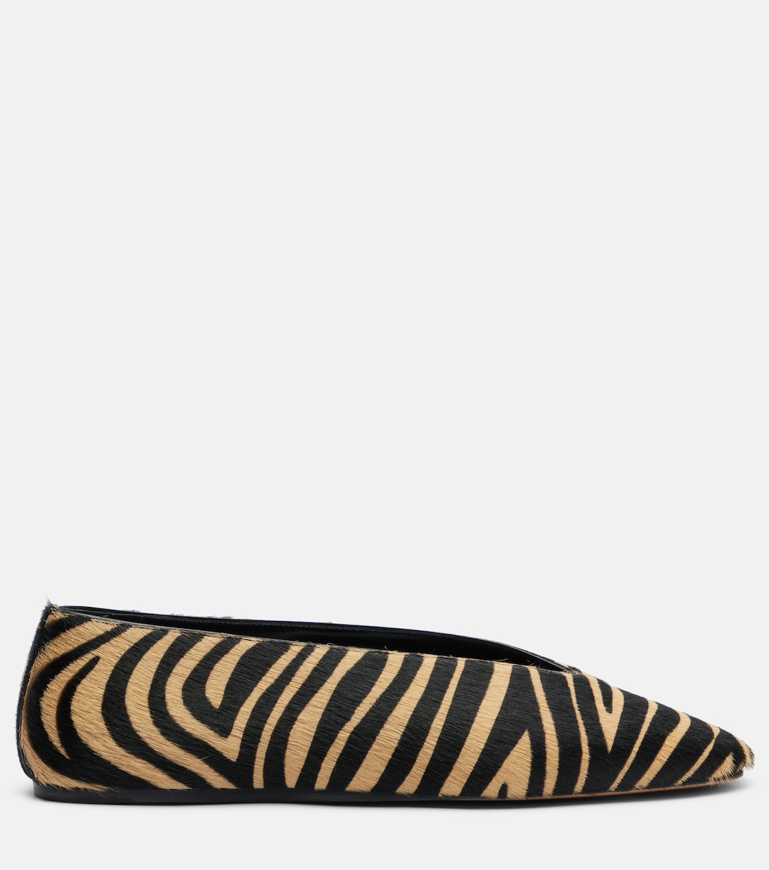 Ballerines Luna en cuir façon poulain | Le Monde Béryl