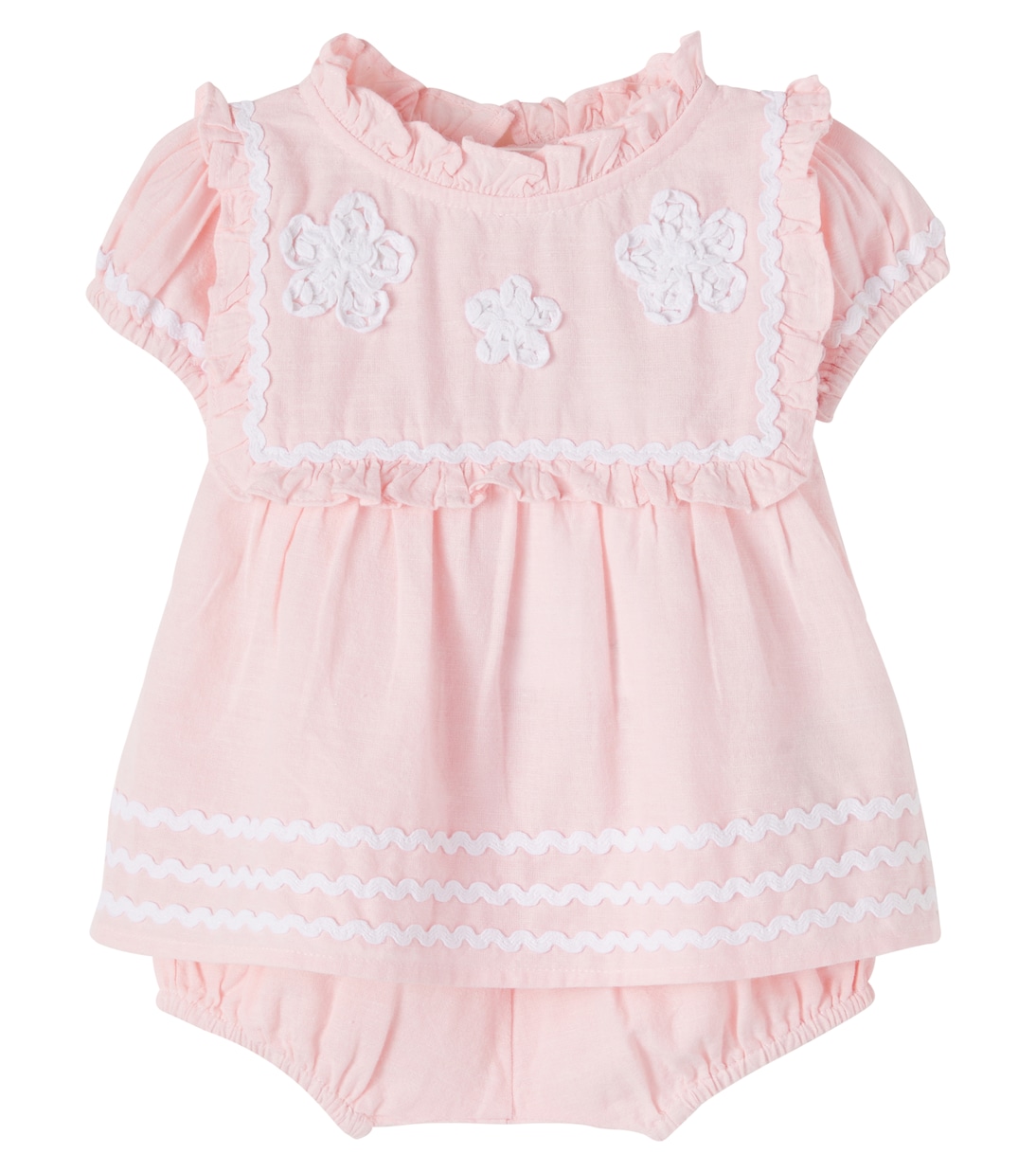 Baby Lucy dress and bloomers set | Bebe Organic