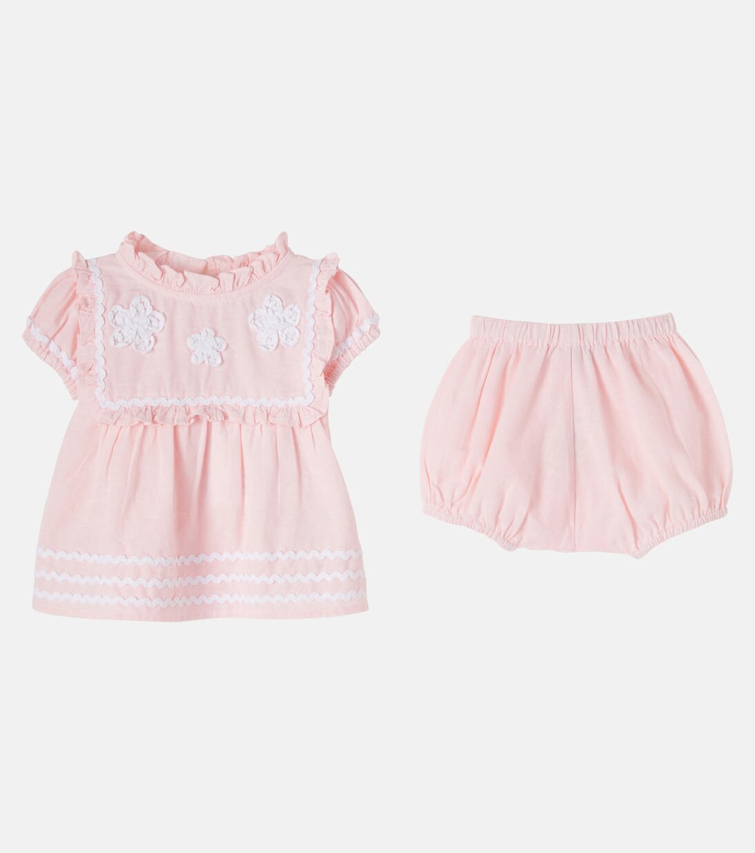 Baby Lucy dress and bloomers set | Bebe Organic