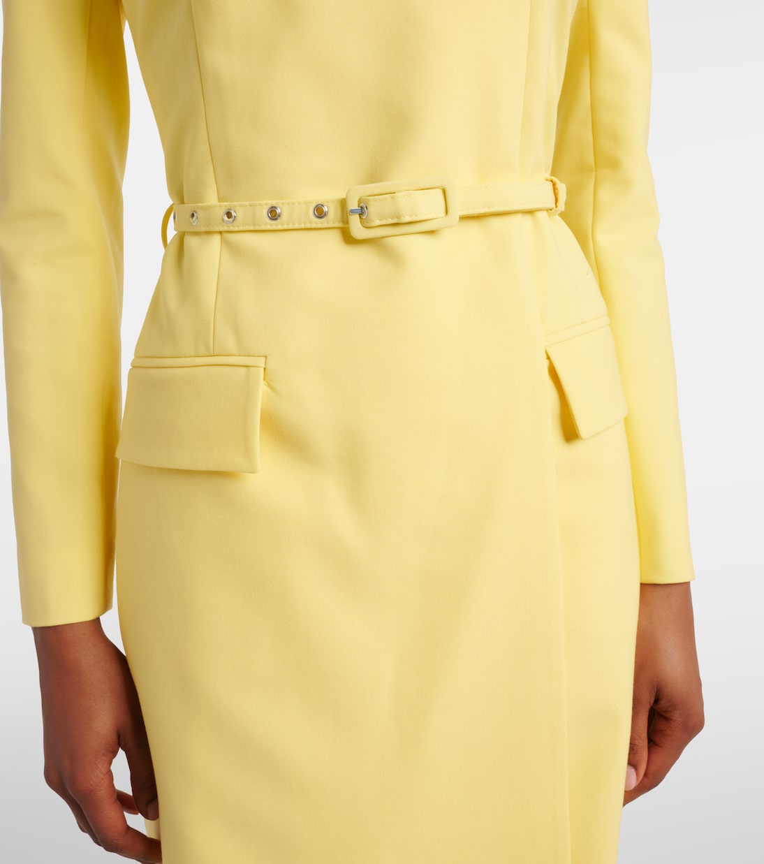 Abito midi Kalonice in crêpe | Emilia Wickstead