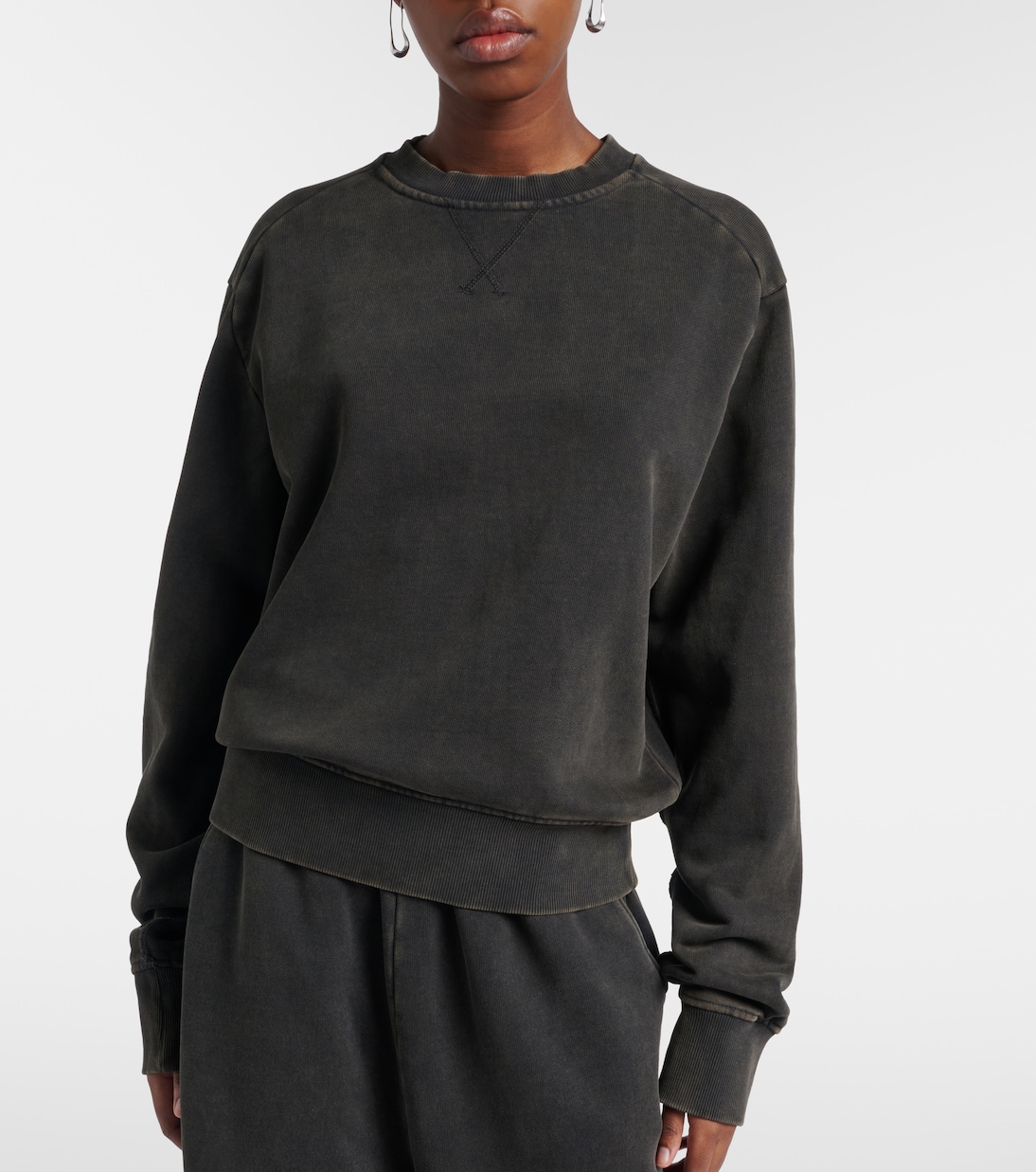 Pod cotton sweatshirt | Entire Studios