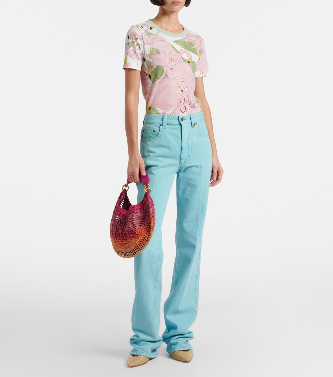 Schultertasche Summer Banana Medium | Chloé