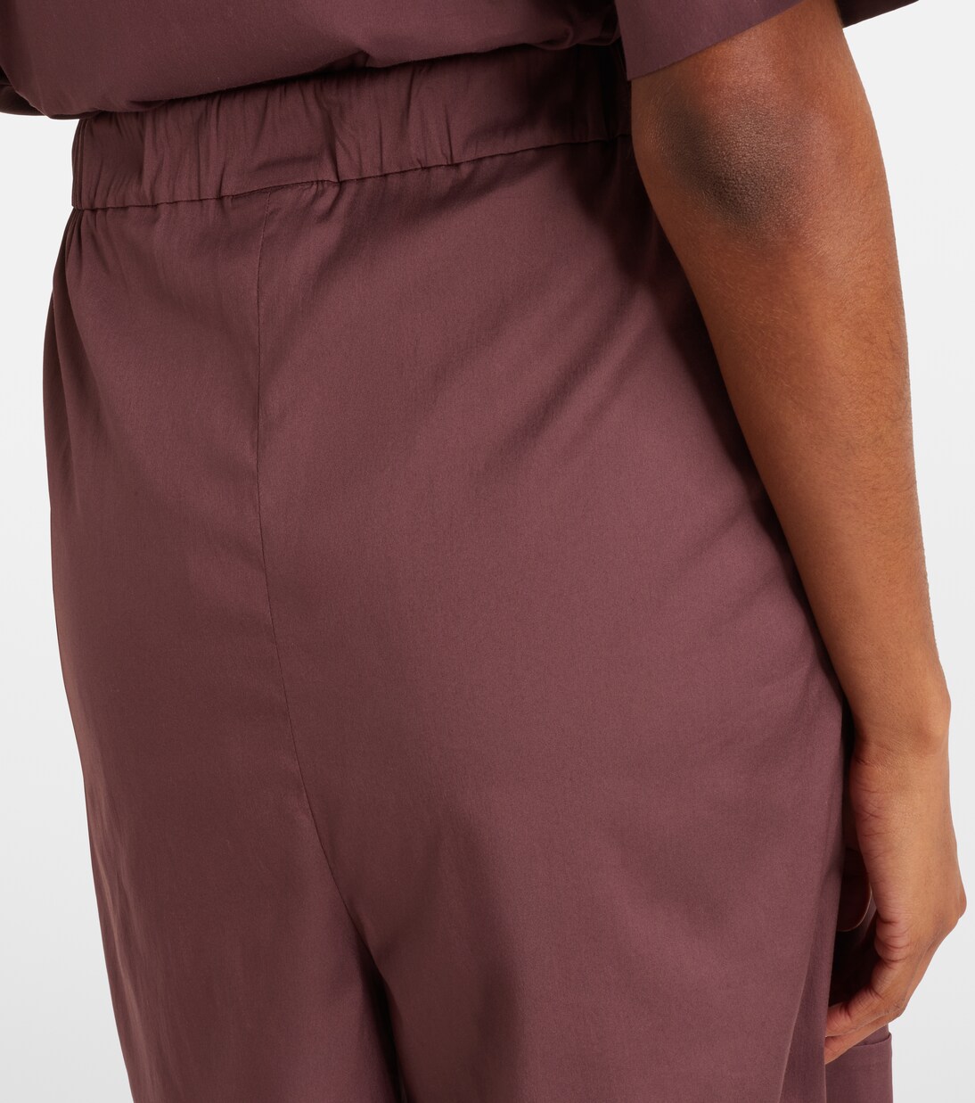 Medeola pleated cotton-blend shorts | Max Mara