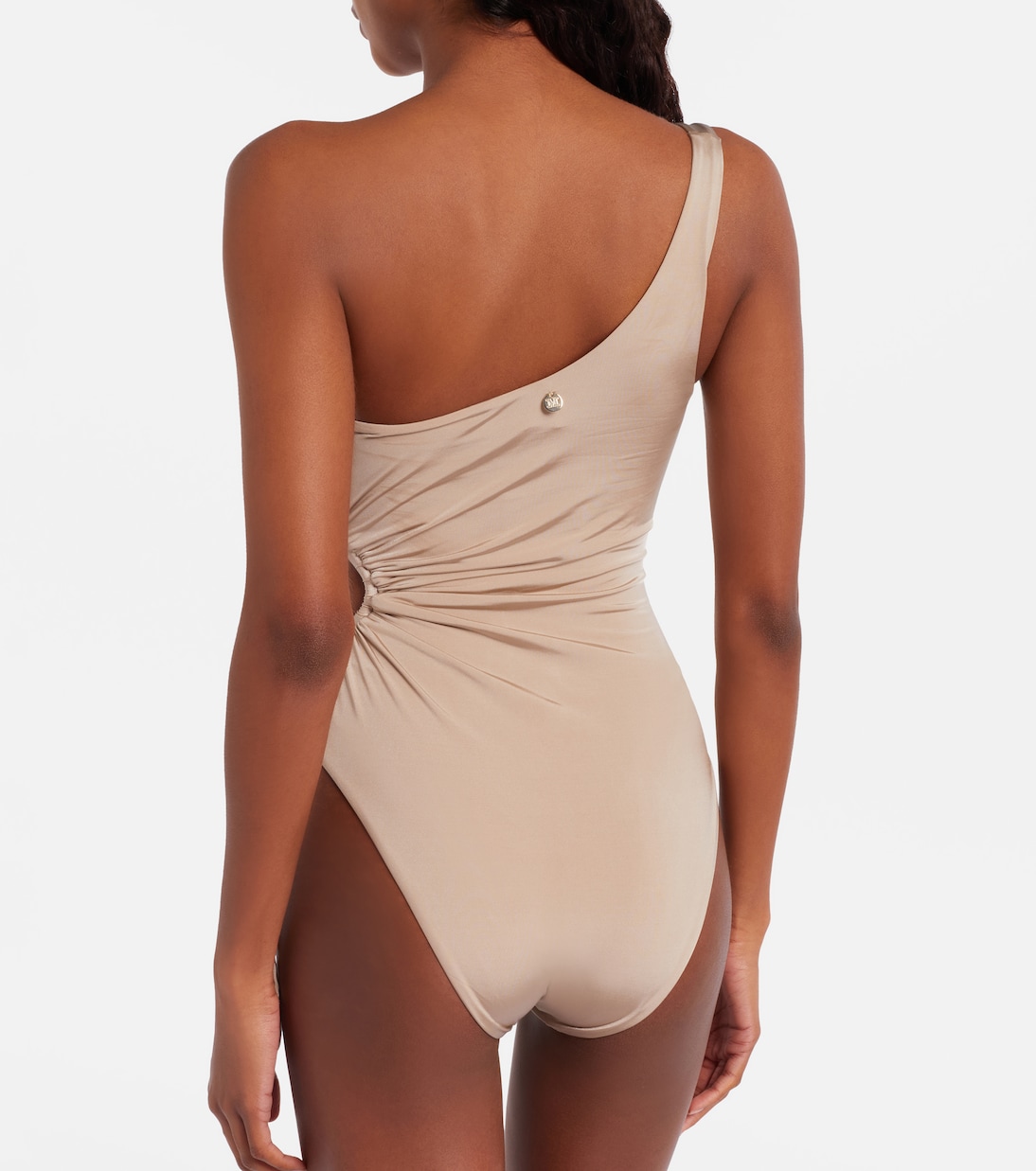 Canarie ruched one-shoulder swimsuit | Max Mara