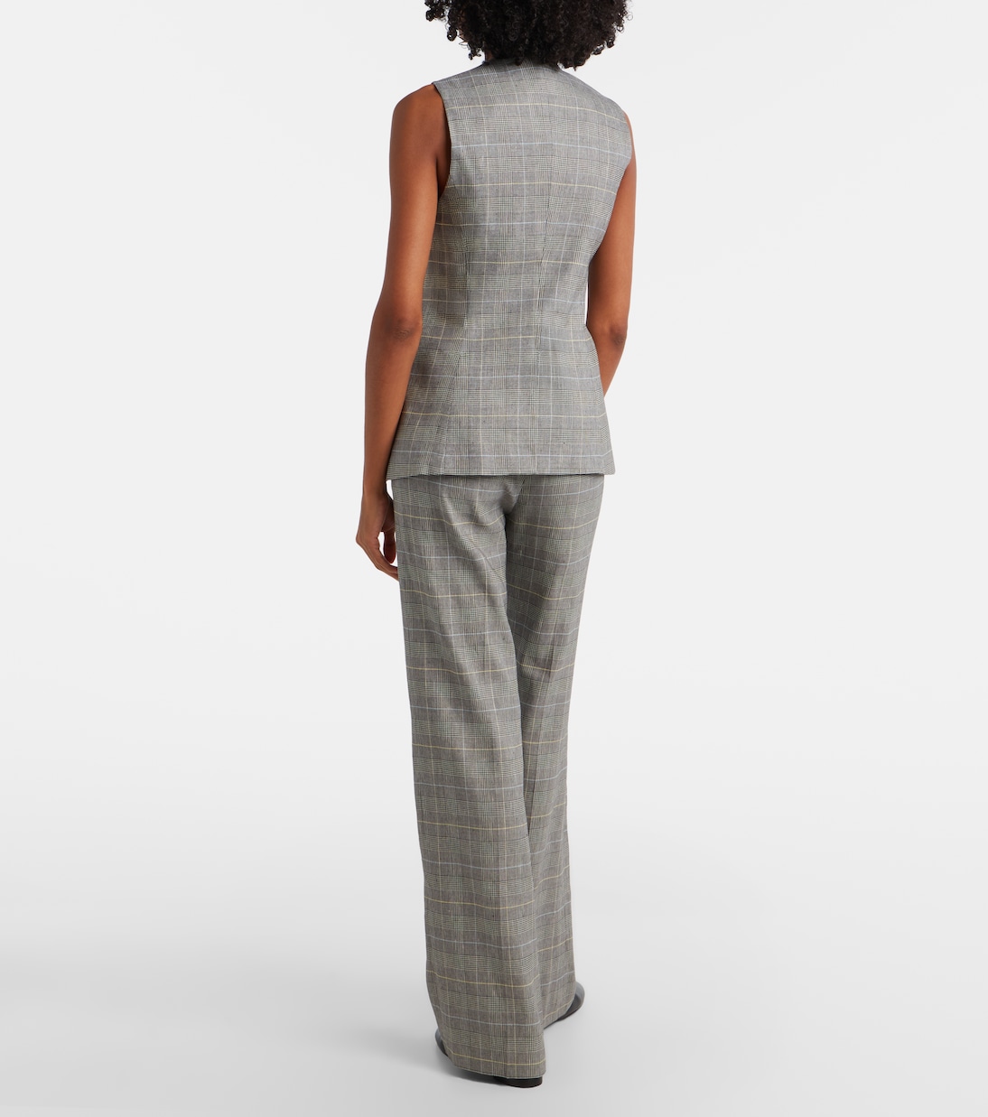 Pantalon ample Jude en lin mélangé | Veronica Beard