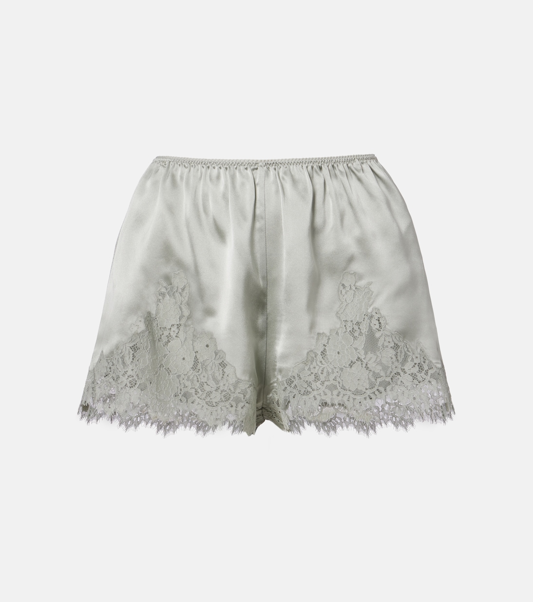 Shorts Iona aus Seide mit Spitze | Dôen
