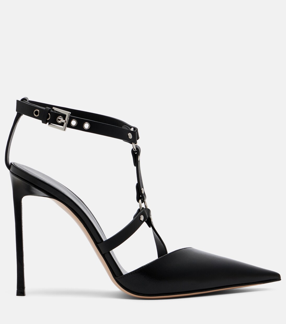 Harness leather slingback pumps | Tom Ford