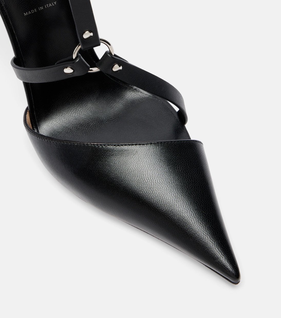 Harness leather slingback pumps | Tom Ford