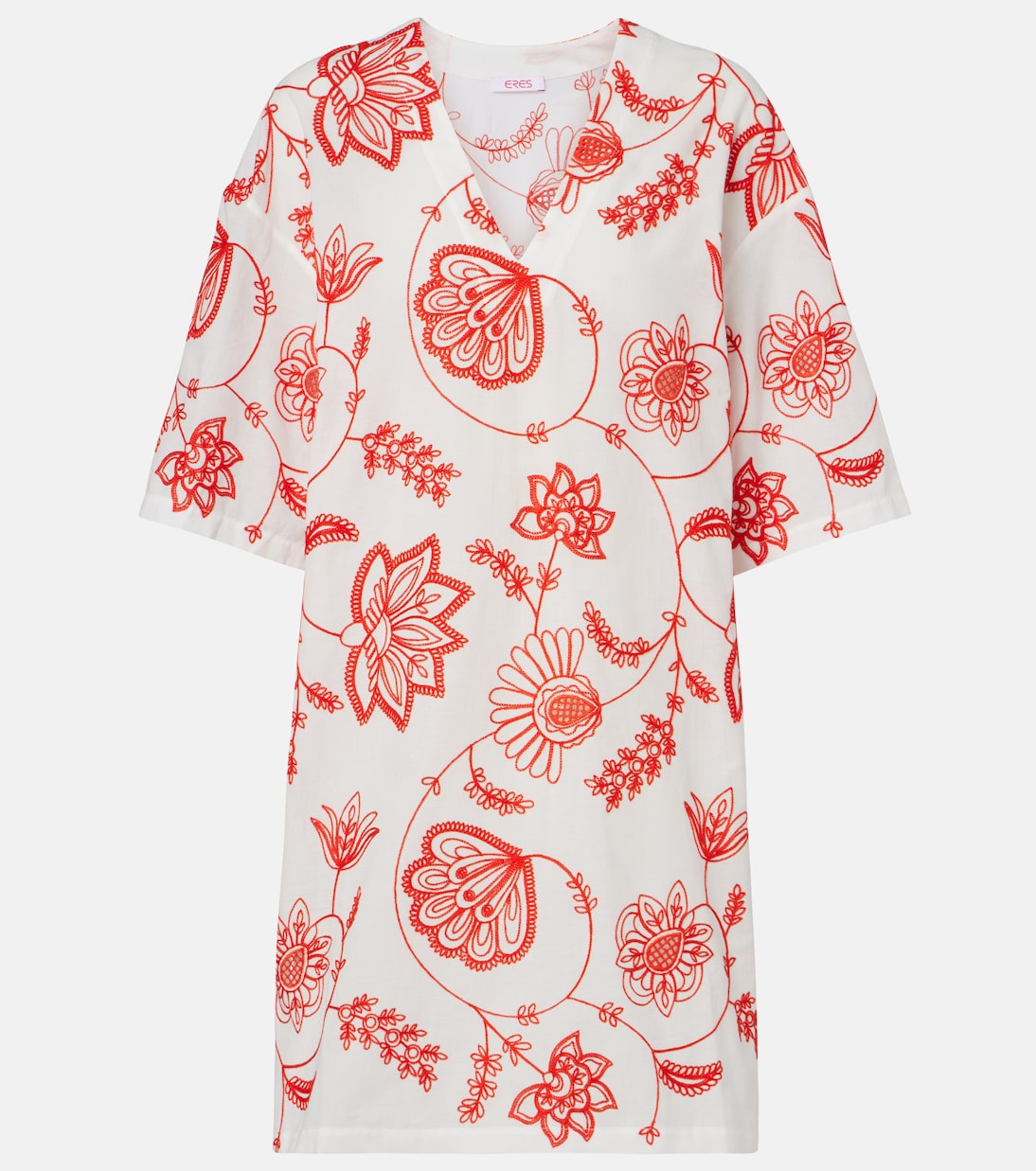 Levia embroidered cotton-blend minidress | Eres