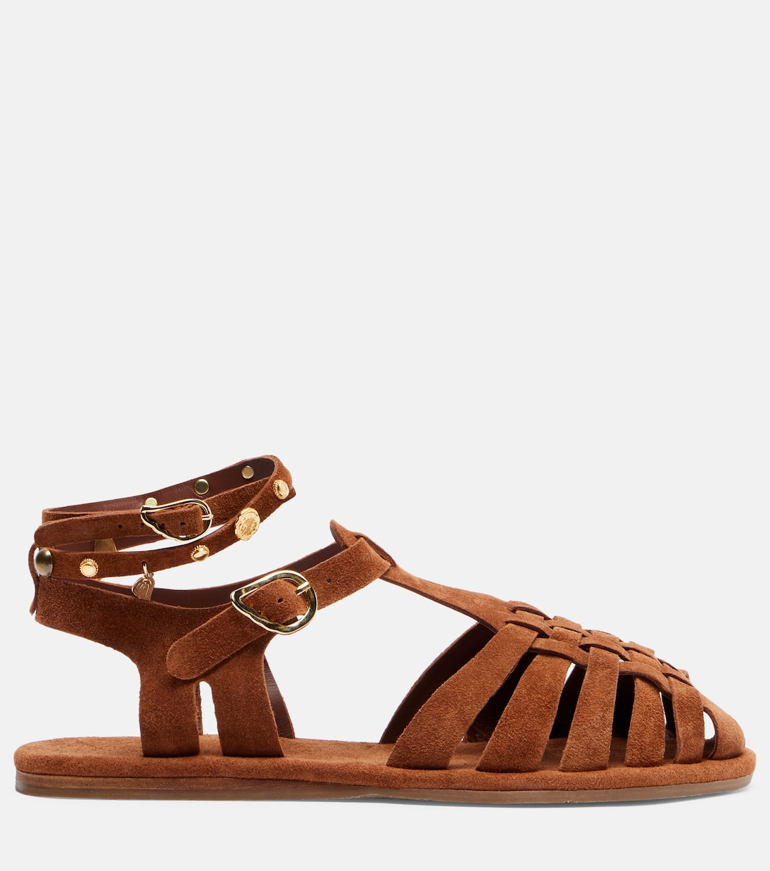 Karina suede fisherman sandals | Ancient Greek Sandals