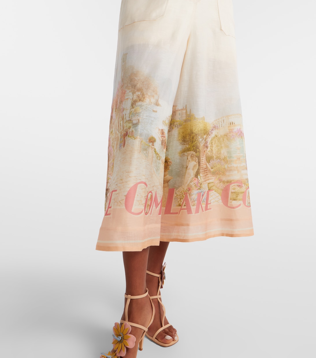 Jumpsuit Como in lino e seta | Zimmermann