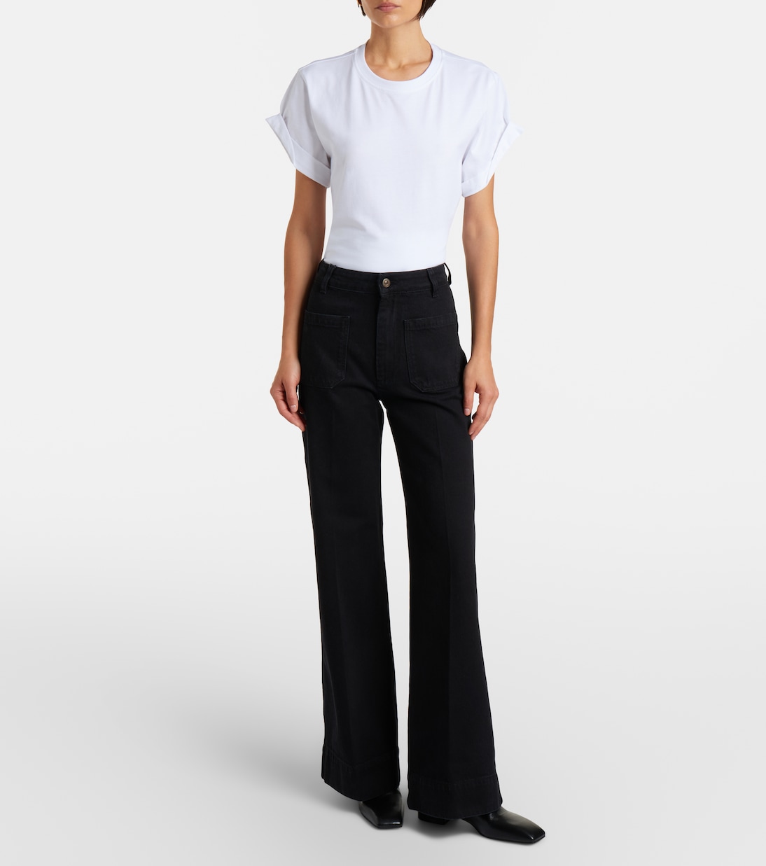 Alina阔腿牛仔裤 | Victoria Beckham