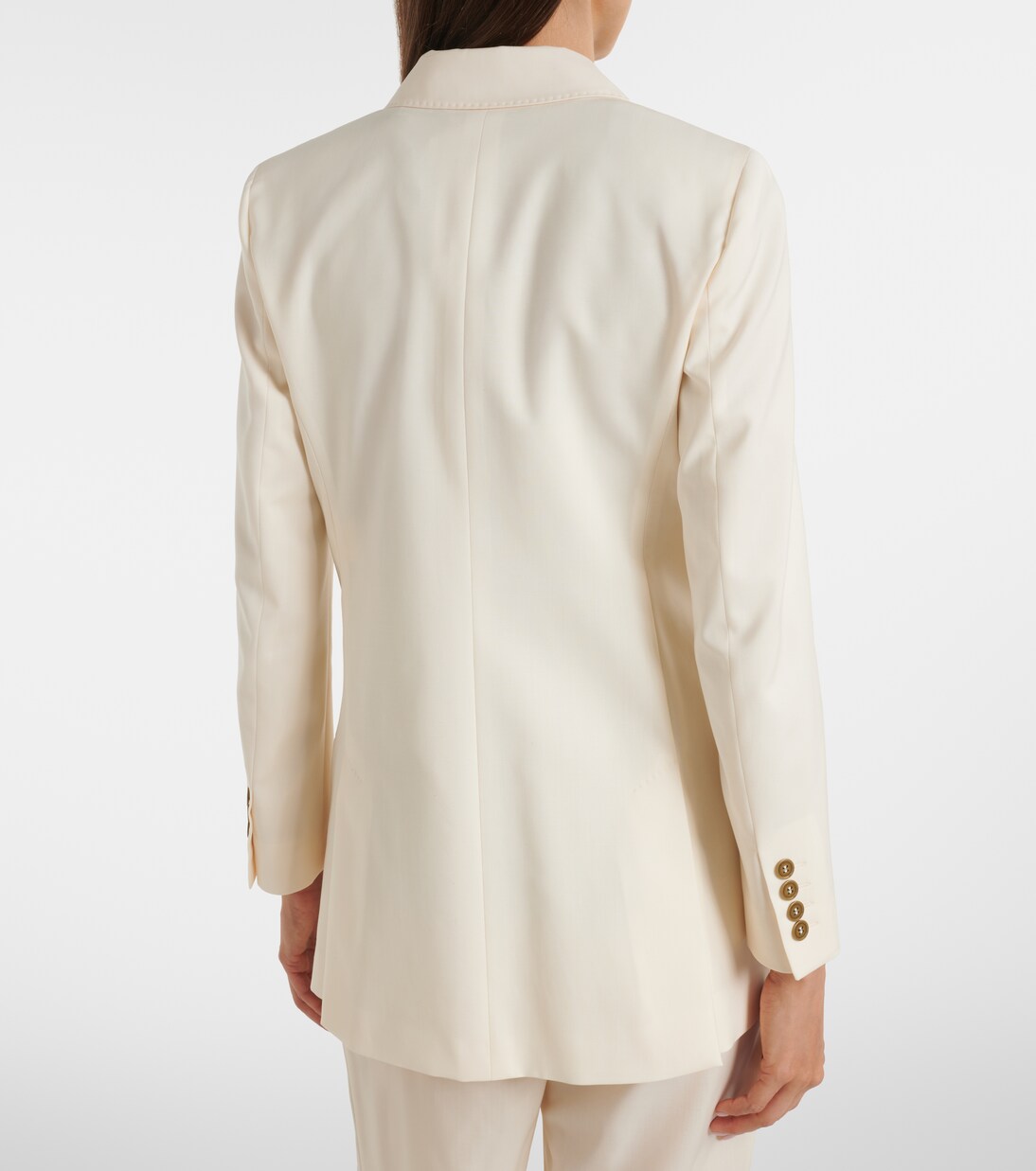 Blazer cruzado de lana virgen | Max Mara
