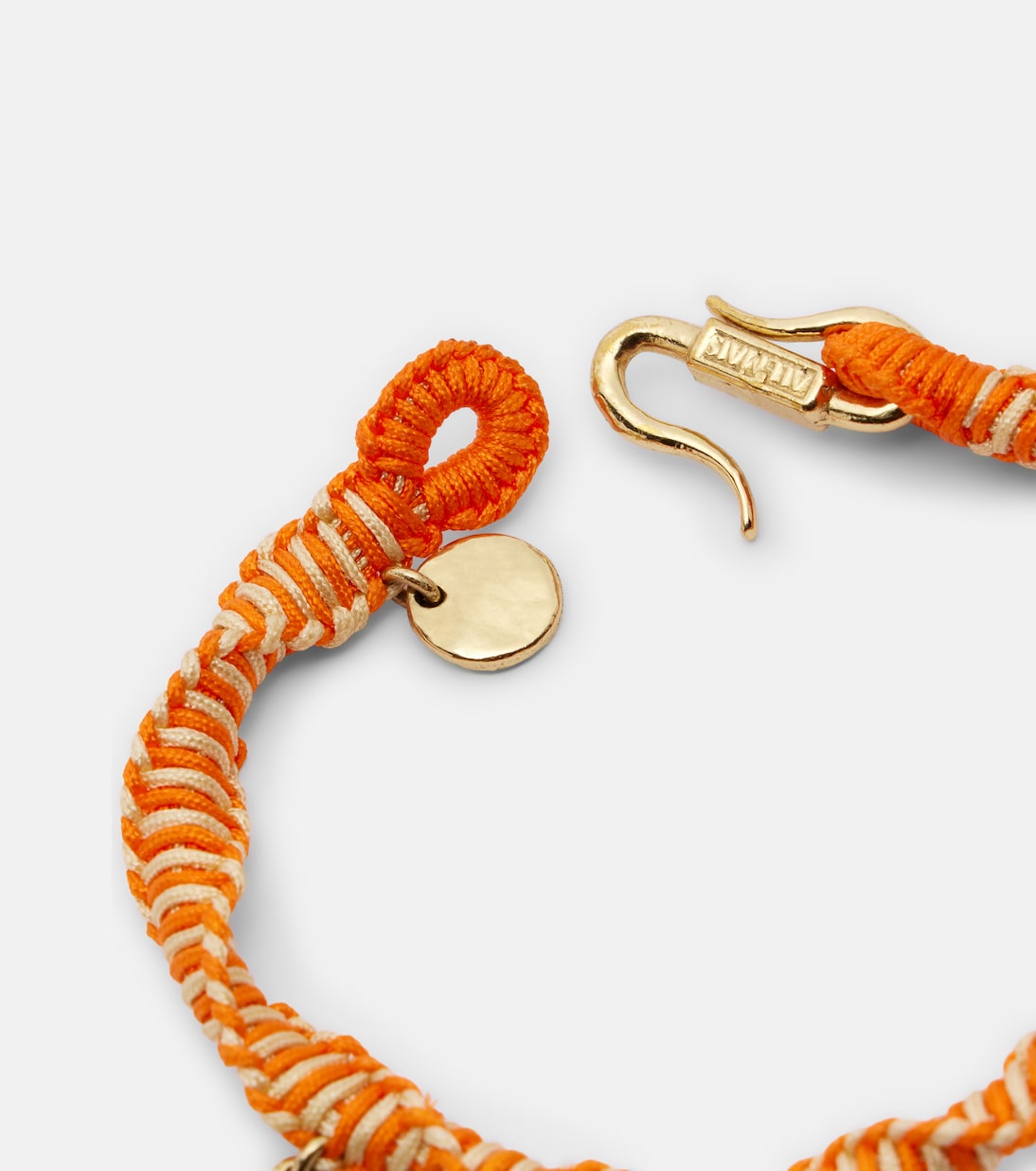 Bracelet Calypso en macramé à charms | Alémais