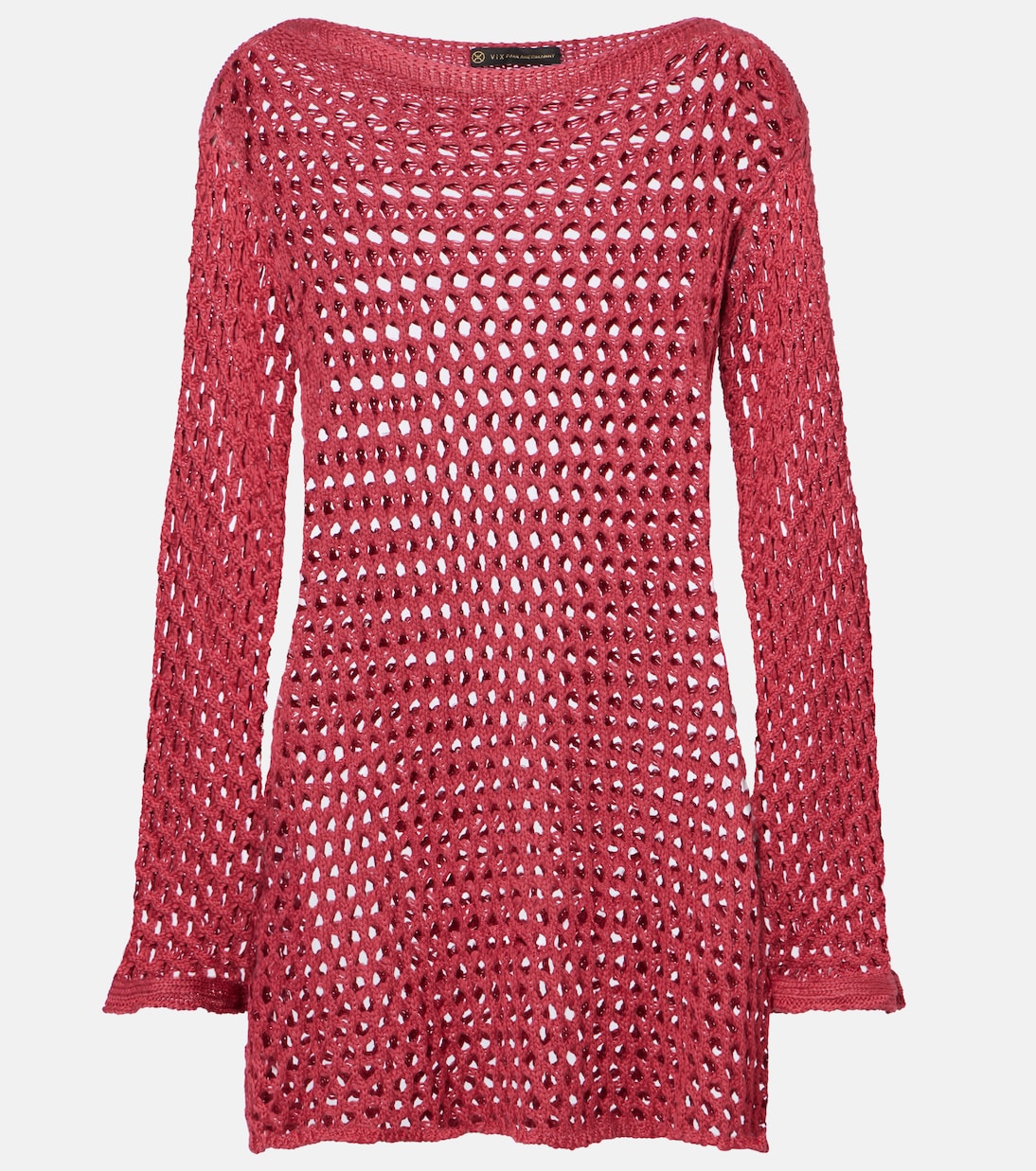Belle open-knit beach cover-up | ViX Paula Hermanny