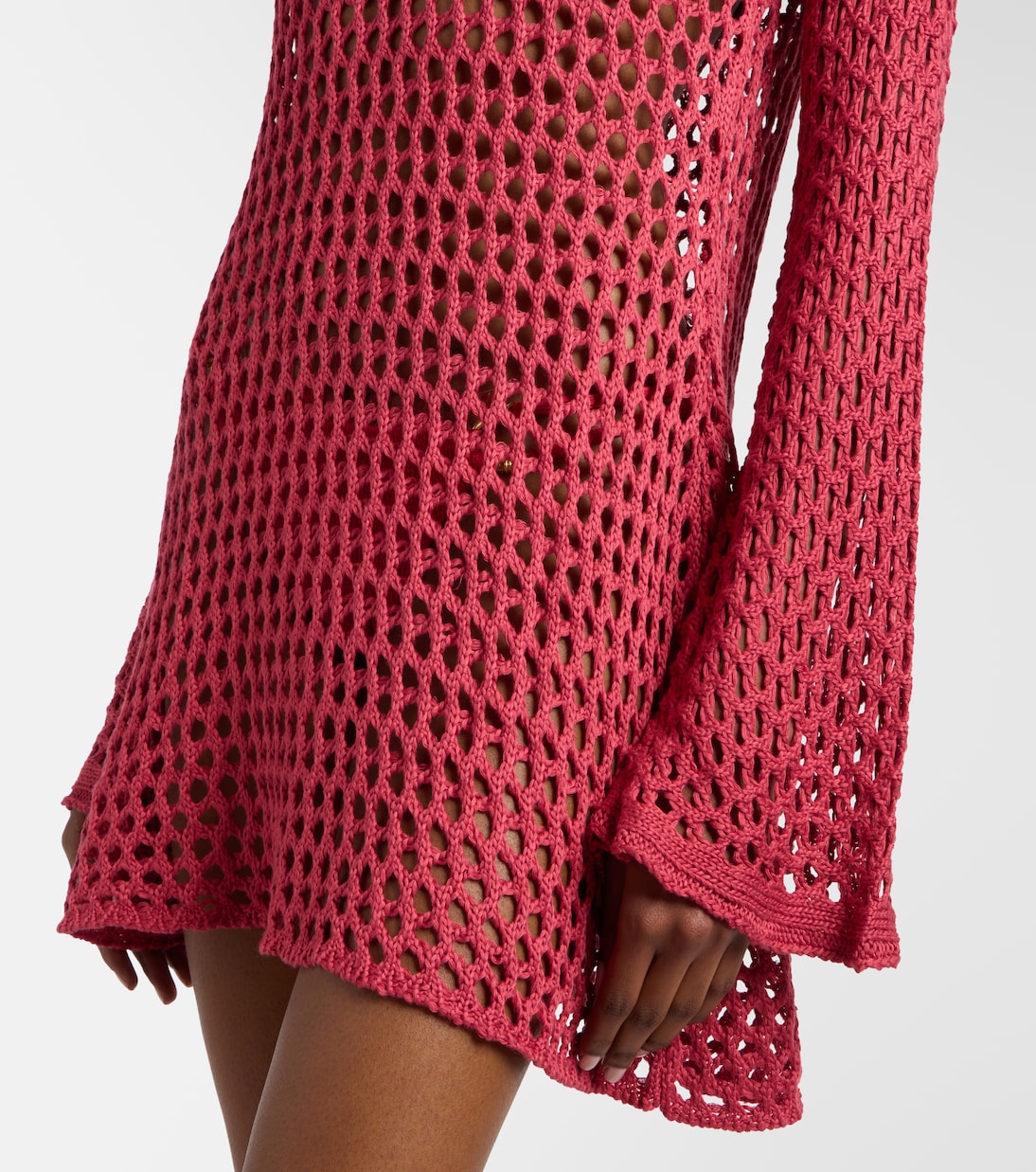 Belle open-knit beach cover-up | ViX Paula Hermanny
