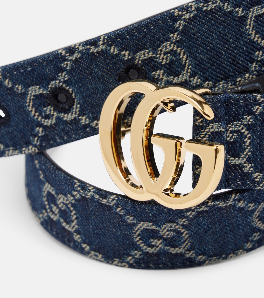 Ceinture GG Marmont en denim | Gucci