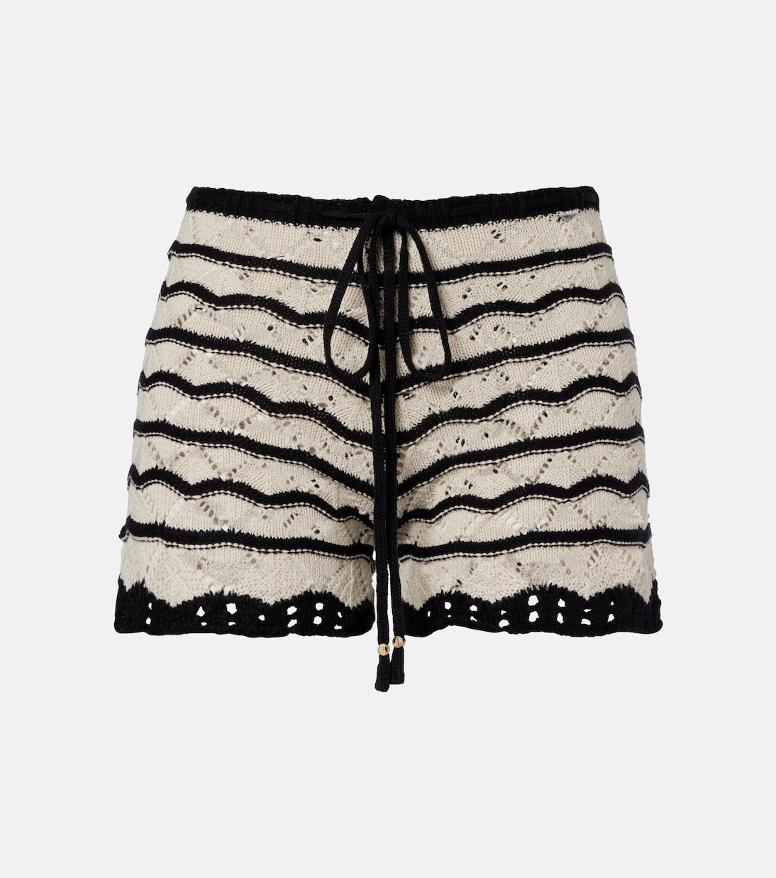 Shorts Kim de croché en mezcla de algodón | Bananhot