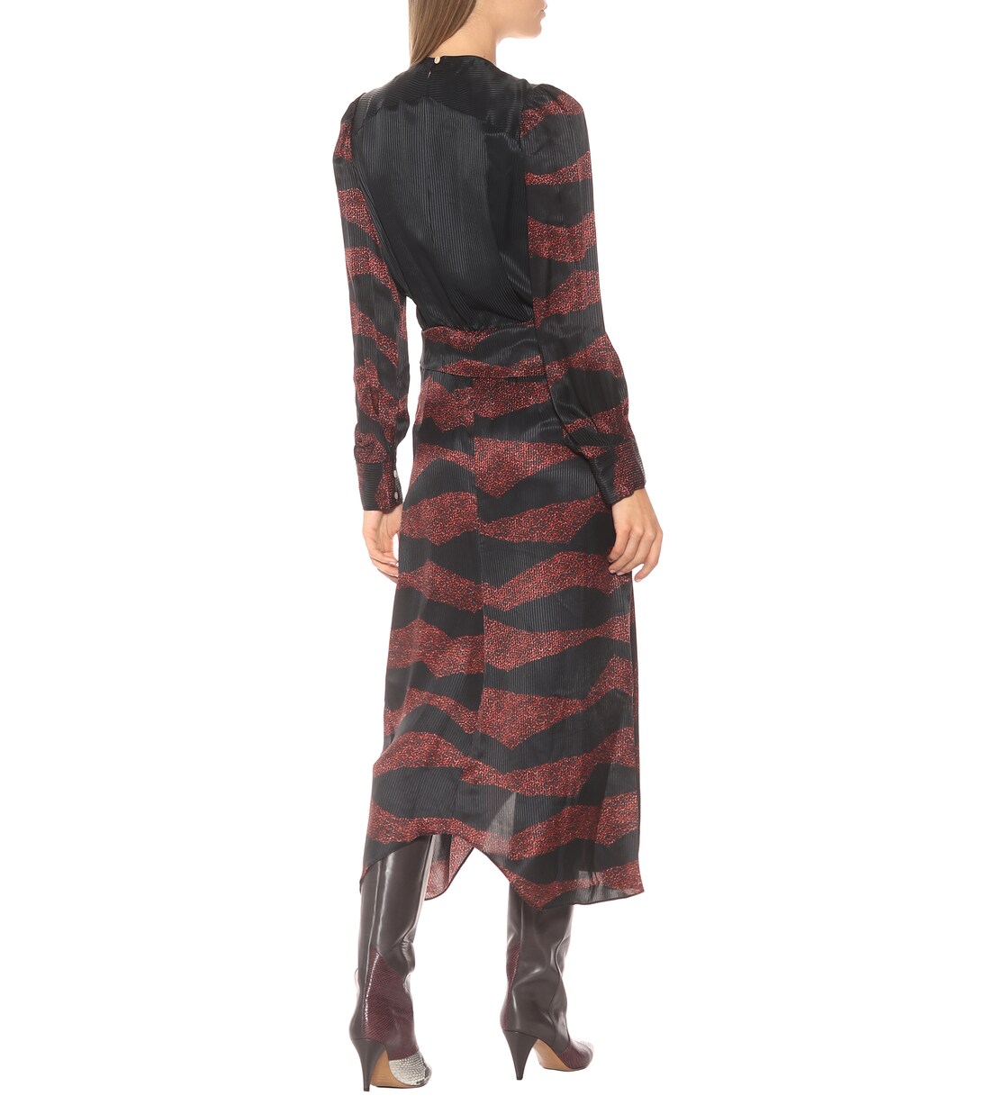 Romina printed silk-blend midi dress | Isabel Marant