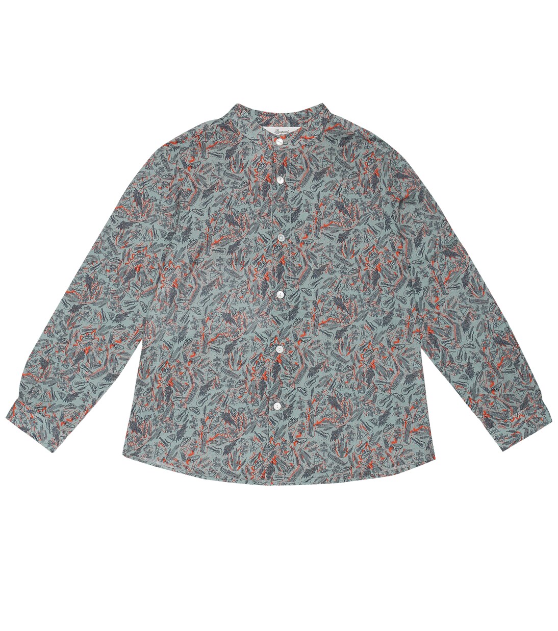 Chemise Eugene imprimée en coton | Bonpoint