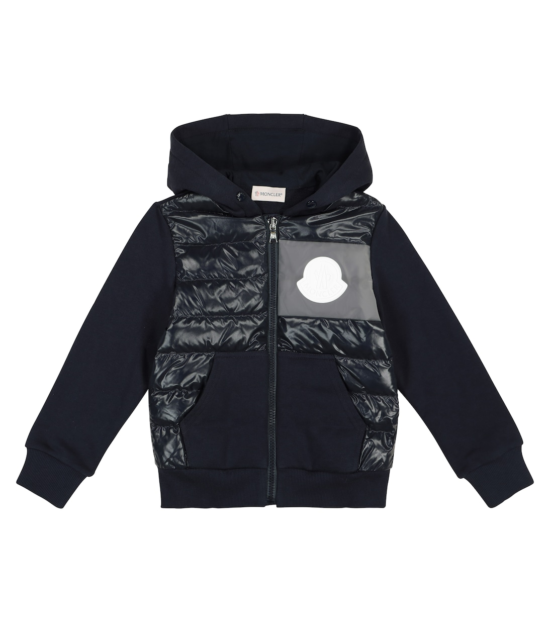 Quilted down hoodie | Moncler Enfant