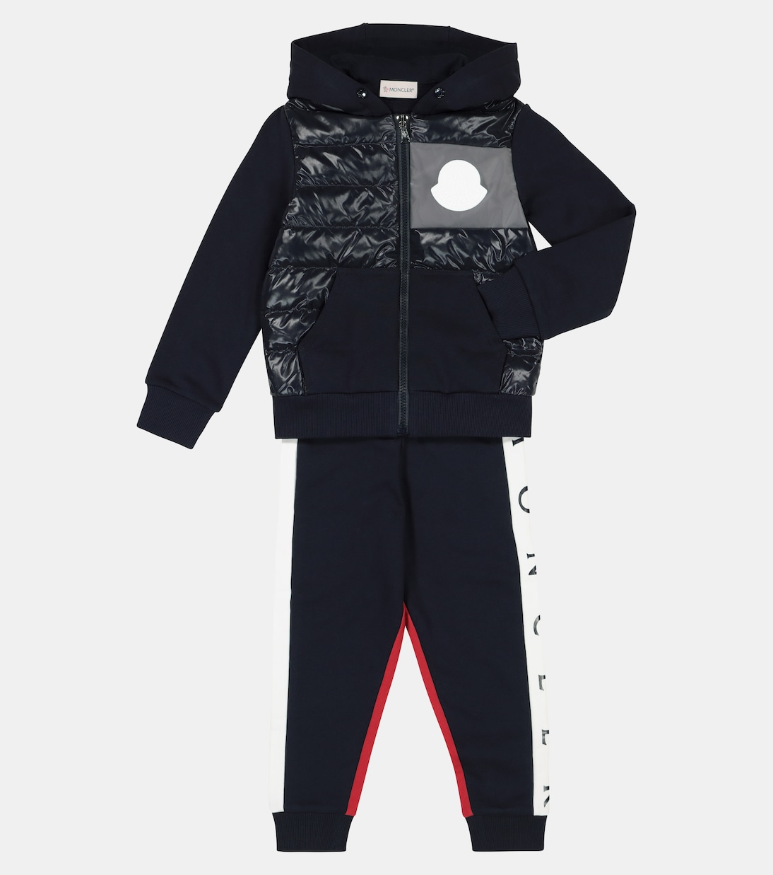 Quilted down hoodie | Moncler Enfant
