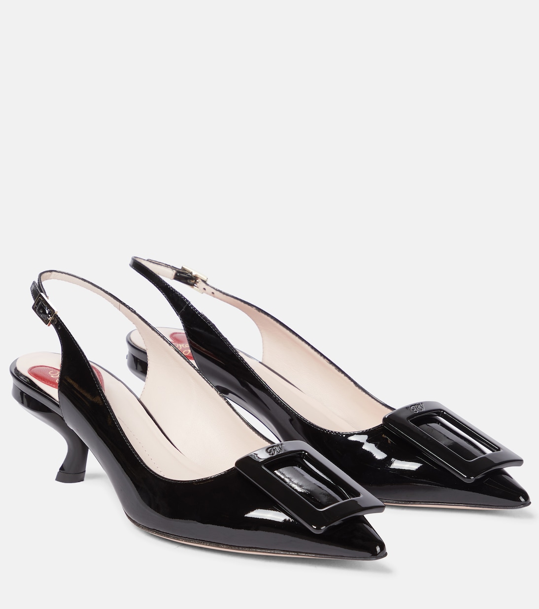 Escarpins sling-backs Virgule en cuir | Roger Vivier