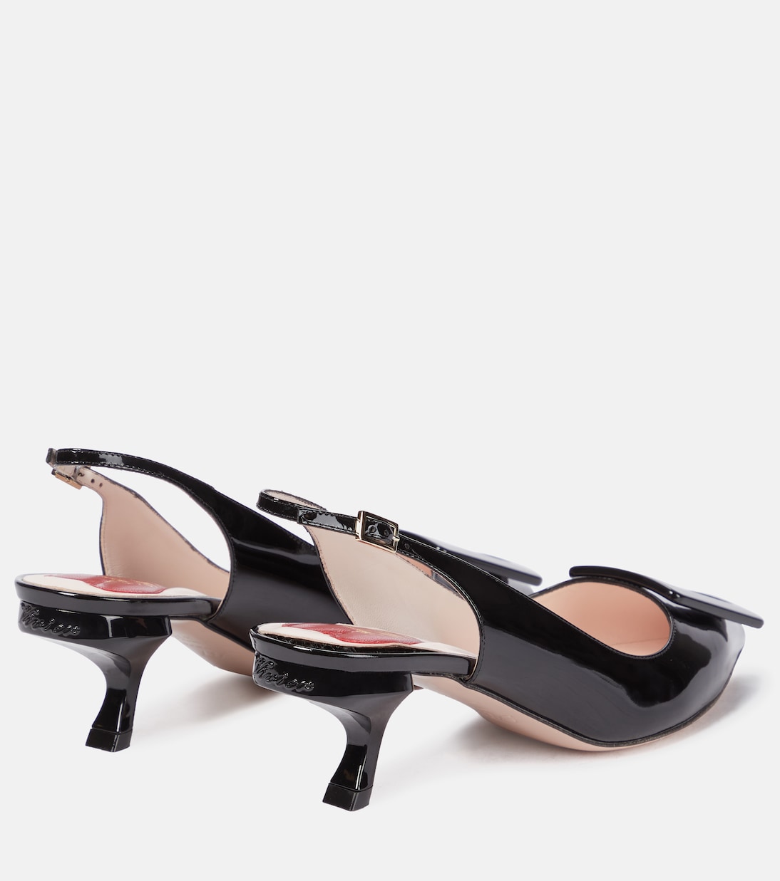 Escarpins sling-backs Virgule en cuir | Roger Vivier