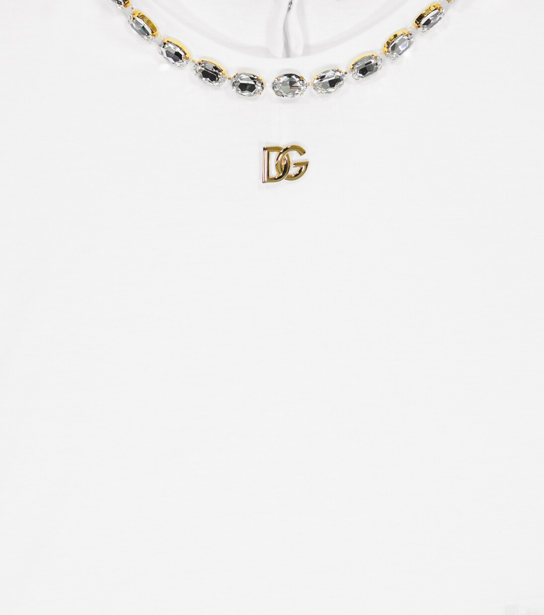 Embellished cotton T-shirt | Dolce&Gabbana Kids