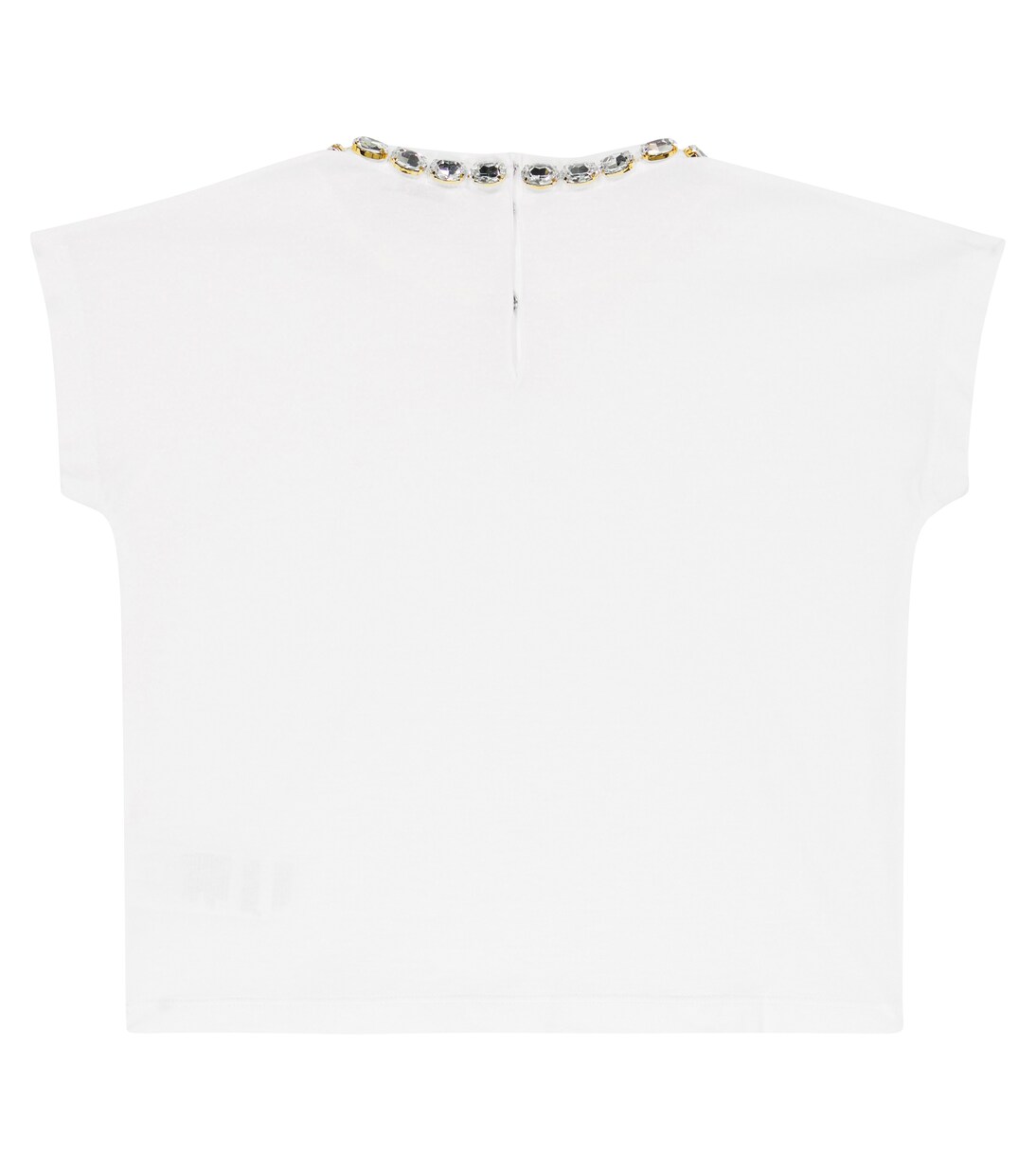 Embellished cotton T-shirt | Dolce&Gabbana Kids