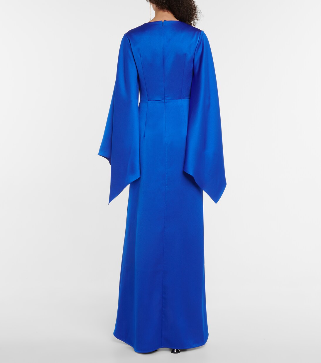 Robe aus Satin | Rasario